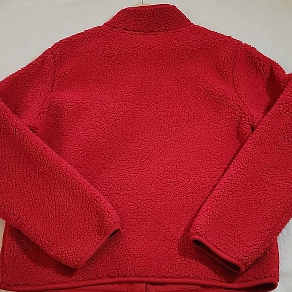 JF RED TEDDY JACKET XL - Picture 6 of 12